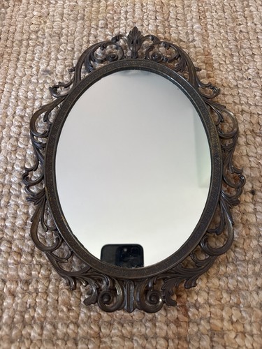 Miroir ancien ovale - , italien