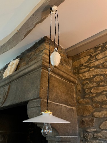 Luminaire lampe suspension - à,