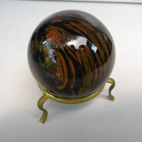 Boule pierre bois - bois,