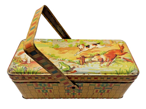 Ancien panier pique nique - pique,