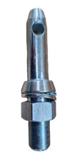 Broche Attache Outils Tracteur Fileté Ø22XM22XØ22MM Cric de Levage Goupille