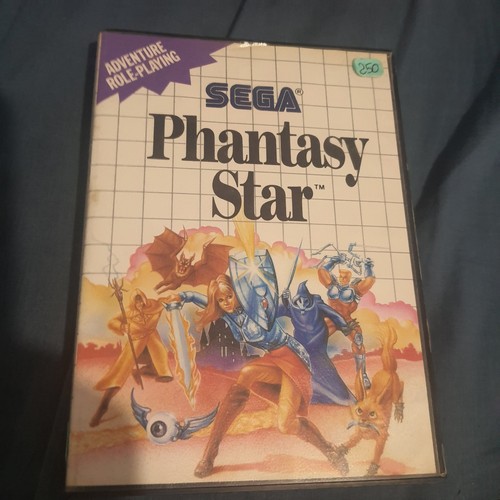 Phantasy star sega master - phantasy,