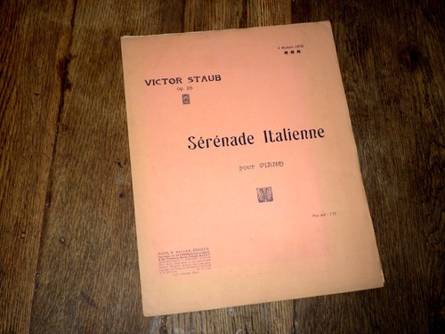 Sérénade italienne 28 - sérénade,
