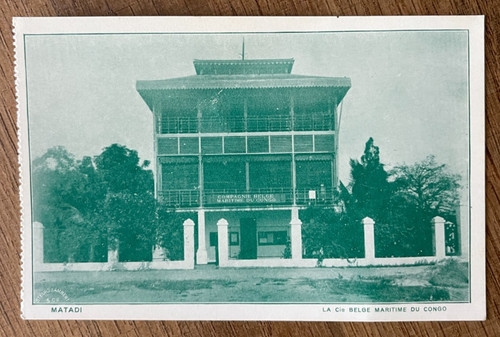 Cpa carte postale - carte, matadi