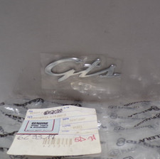 Plaque Latérale "GTS" Pour