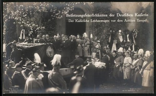 Carte postale funérailles - , de