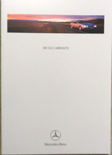 Mercedes CLK convertible convertible A 208 brochure brochure from 2/1999, 42 pages
