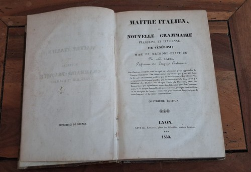 Maitre italien nouvelle - italien,