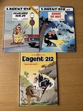 Lot 3 BD l’agent 212 - Tome