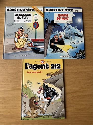 Lot agent 212 tome - bd,