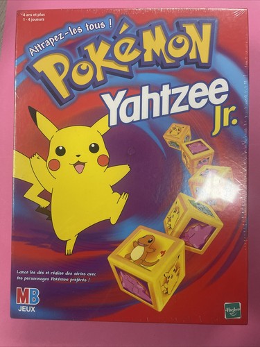 Jeu yahtzee pokemon - yahtzee, sous