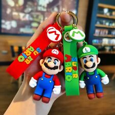 ✅Porte Clés Super Mario Bros Luigi Donkey Kong Mini Figure Figurine en PVC