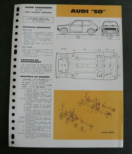 Fiche technique automobile