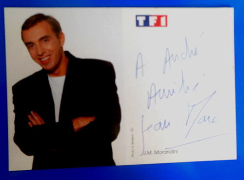 Autographe jean marc - autographe,