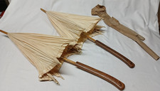 2 Ancienne Ombrelle Parapluie