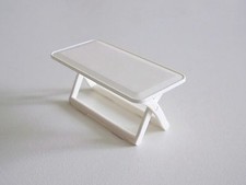 PLAYMOBIL (V181) CAMPING - White Folding Table