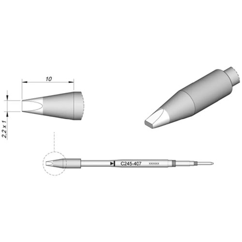 Jbc tools c245407 panne - c245407, fer
