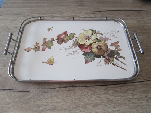 Plateau rectangulaire metal - plateau,