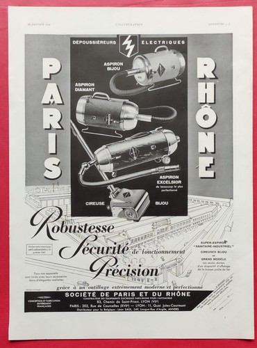 Publicité presse 1938 - de,
