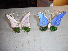 Porte  bougeoir papillon  en