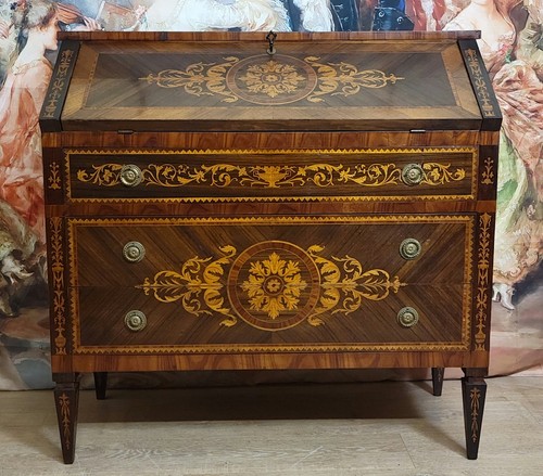 Commode secrétaire scriban