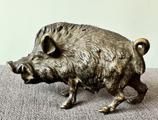 SANGLIER EN BRONZE DE VIENNE MATIÈRE BRONZE Austrian Vienna