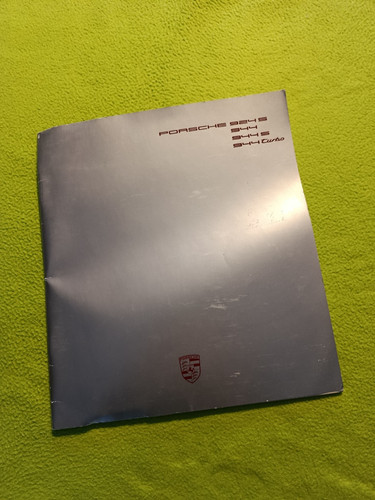 Brochure porsche 924s 944 - brochure,