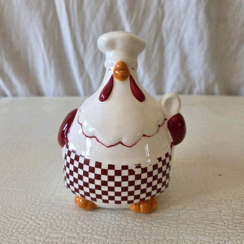 Bibelot coq poule céramique - poule,