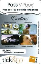  Carte cadeau - Tick&go - Pass