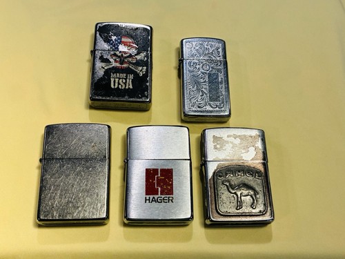 Vintage lot zippo lighters - of,