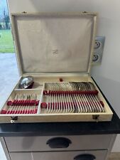 Complete Art Deco Era Silver Metal Houseware