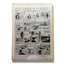 Planche Tintin L’Affaire Tournesol: Planche 11 Film original + Journal - EO 1979