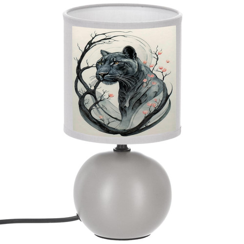 Lampe chevet fauve panthere - chevet,