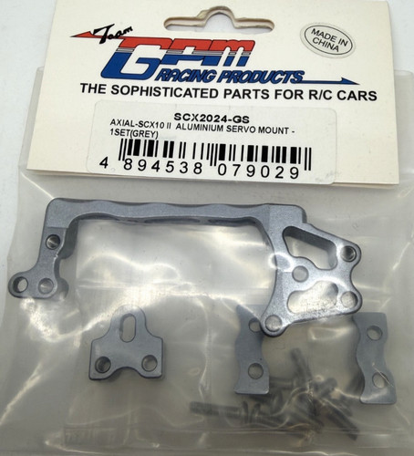 Aluminium servo mount 1set - aluminium,