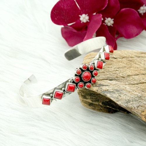 Bracelet floral argent - floral,