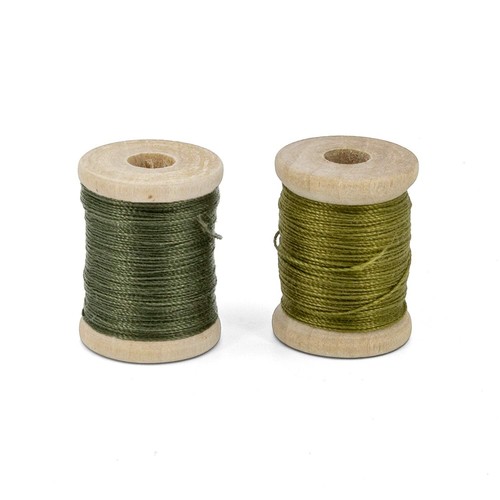 Bobine fil olive - de,