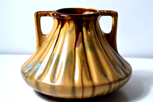 Vase faïence thulin - vase, en