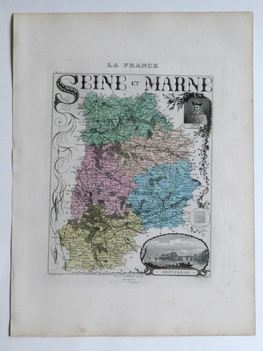 Seine marne carte - et,