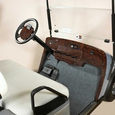 EZGO TXT DASH TRIM PCS - DARK WOODGRAIN