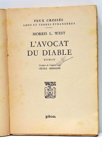 Avocat diable paris - du, 1961