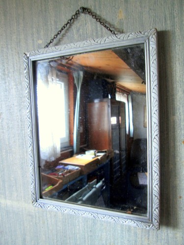 Miroir glace barbier - miroir,