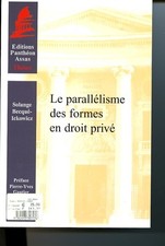 Le parallélisme des formes en
