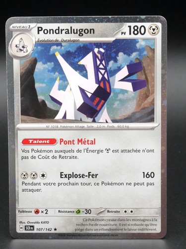 Carte pokémon pondralugon - pokémon,