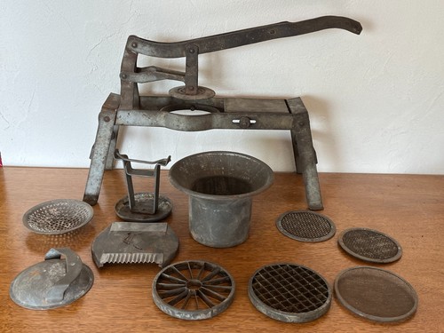 Vintage ancien coupe frites - /,