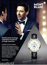 ADVERTISEMENT ADVERTISING 106 2014 Mont Blanc Meisterstuck Heritage H.Jackm Watch