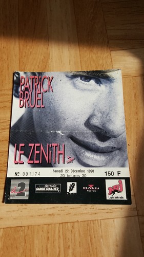 Billet concert patrick - billet,