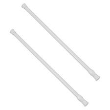  2 Pcs Barre Rideau Extensible