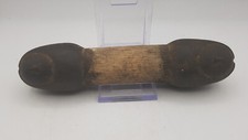 [CURIOSA] Myanmar - ancien Moule - Bois - Papier Mâché - Phallus - Authentique