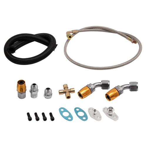 Turbo oil feed drain - turbo,