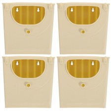  4 Pcs Box D'élevage De Perruches Cage Pour Oiseaux Nid D'oiseau En Plastique